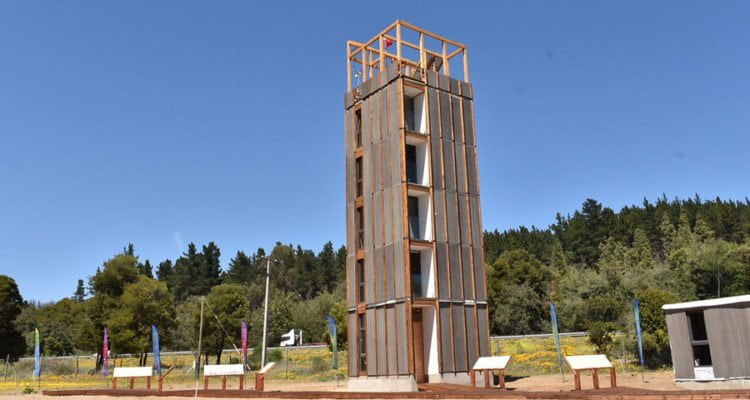 El edificio de madera más alto de Latinoamérica está en Chile