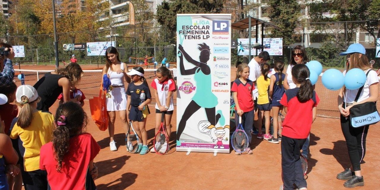 A todo tenis partió el Escolar LP Chile