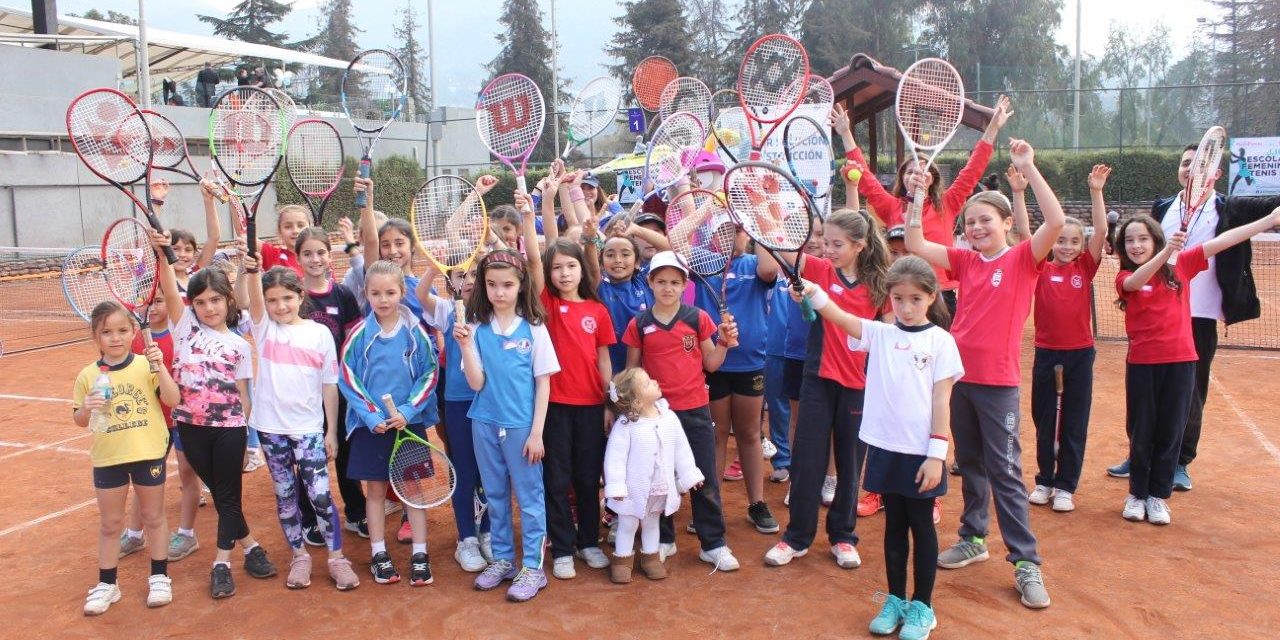 Nueva fecha de la Liga Escolar Femenina de Tenis