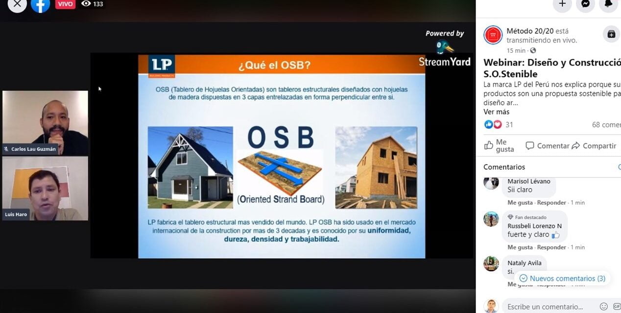 LP Perú participa en charlas tipo Webinar