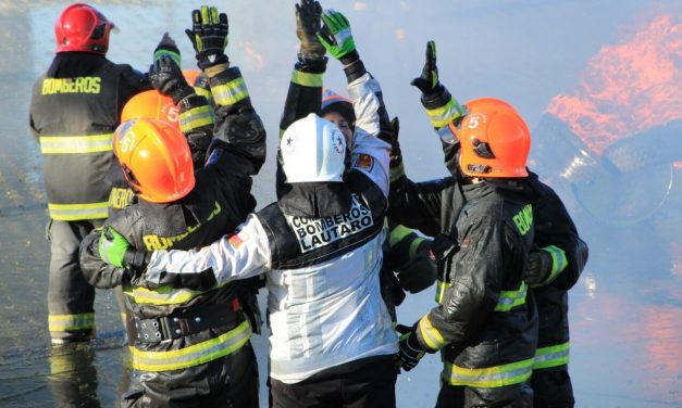 Doação aos Bombeiros Lautaro e Malalhue