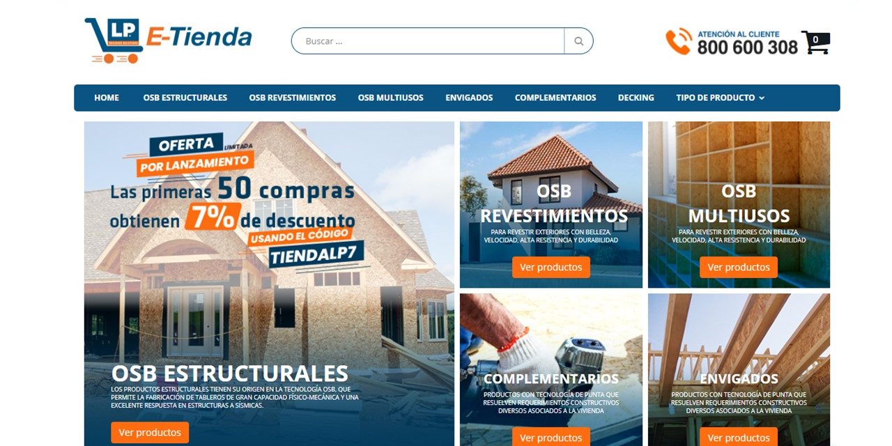LP Chile abrió su tienda Ecommerce