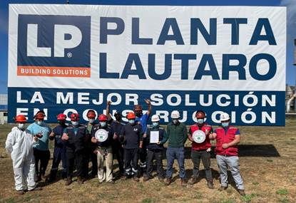 Reconocimiento a planta Lautaro