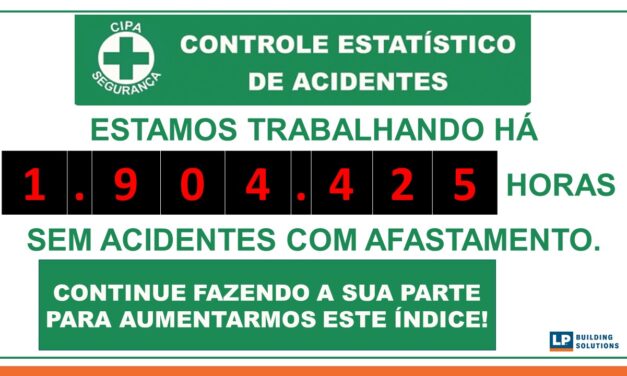 Record de horas sin accidentes recordables
