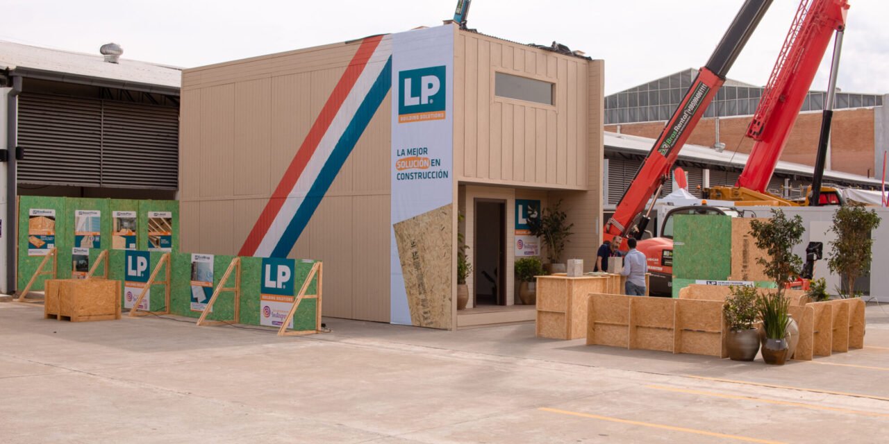LP Paraguay instaló una casa en la Feria Constructecnia 2023